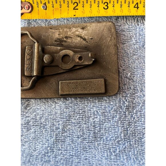 Vintage 1975 Martin Guitar Belt Buckle - Picture 4 of 4